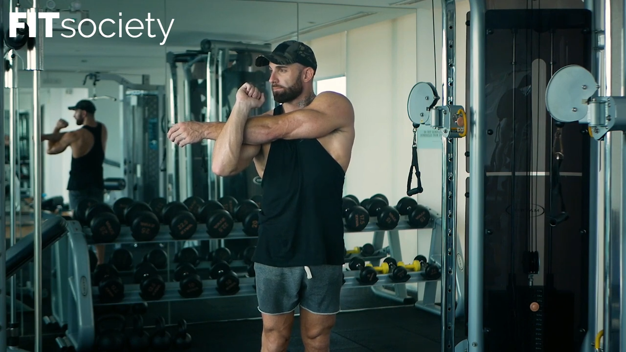 Across Chest Shoulder Stretch