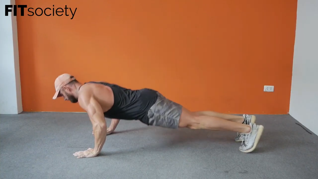 Flexiones con palmada