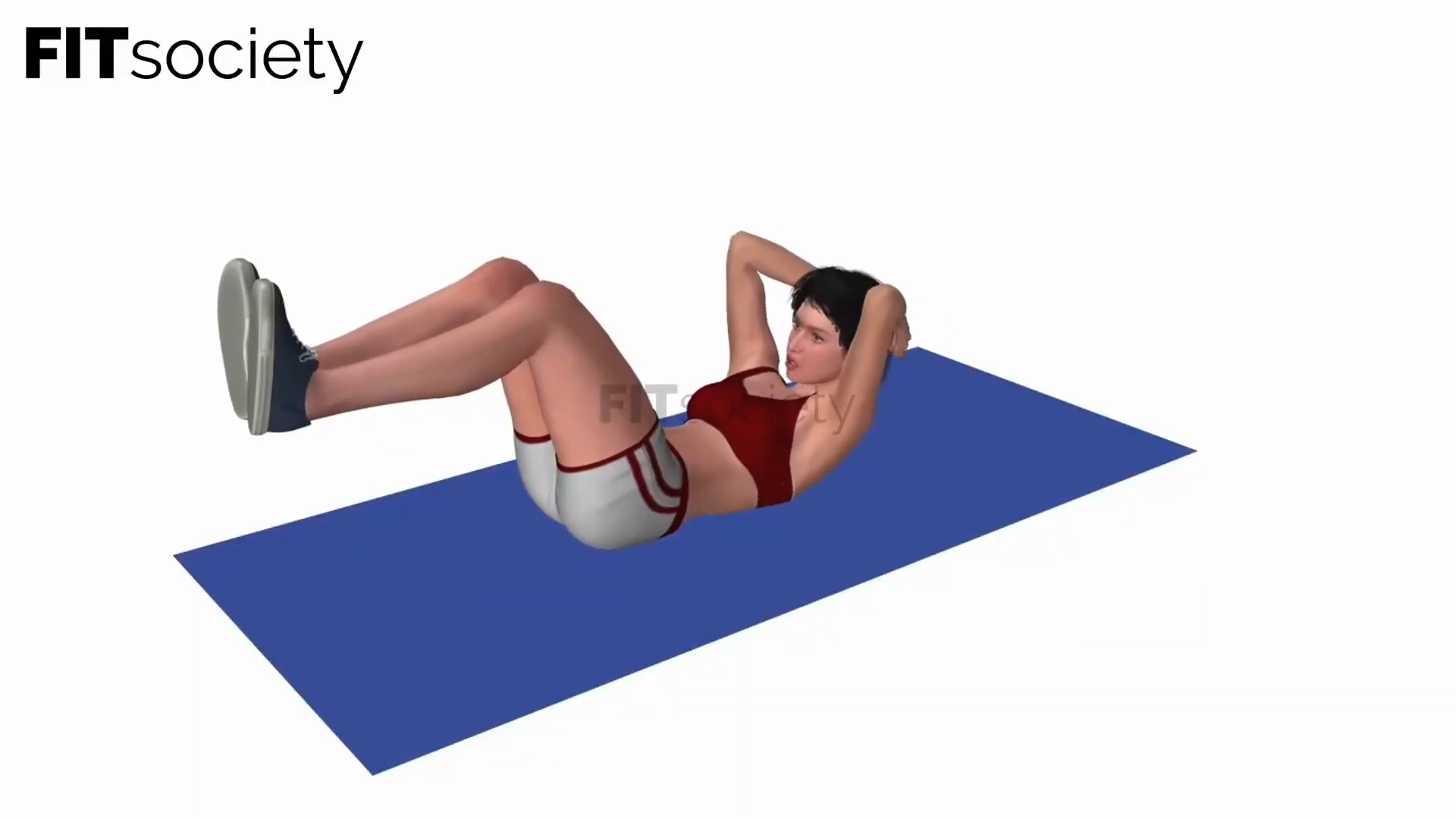 Crunch With Feet Up