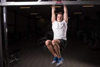Weighted Hanging Leg-Hip Raise