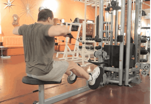 Cable Rear Delt Row (Stirrups)