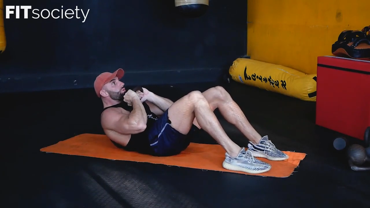 Kettlebell Ab Crunch