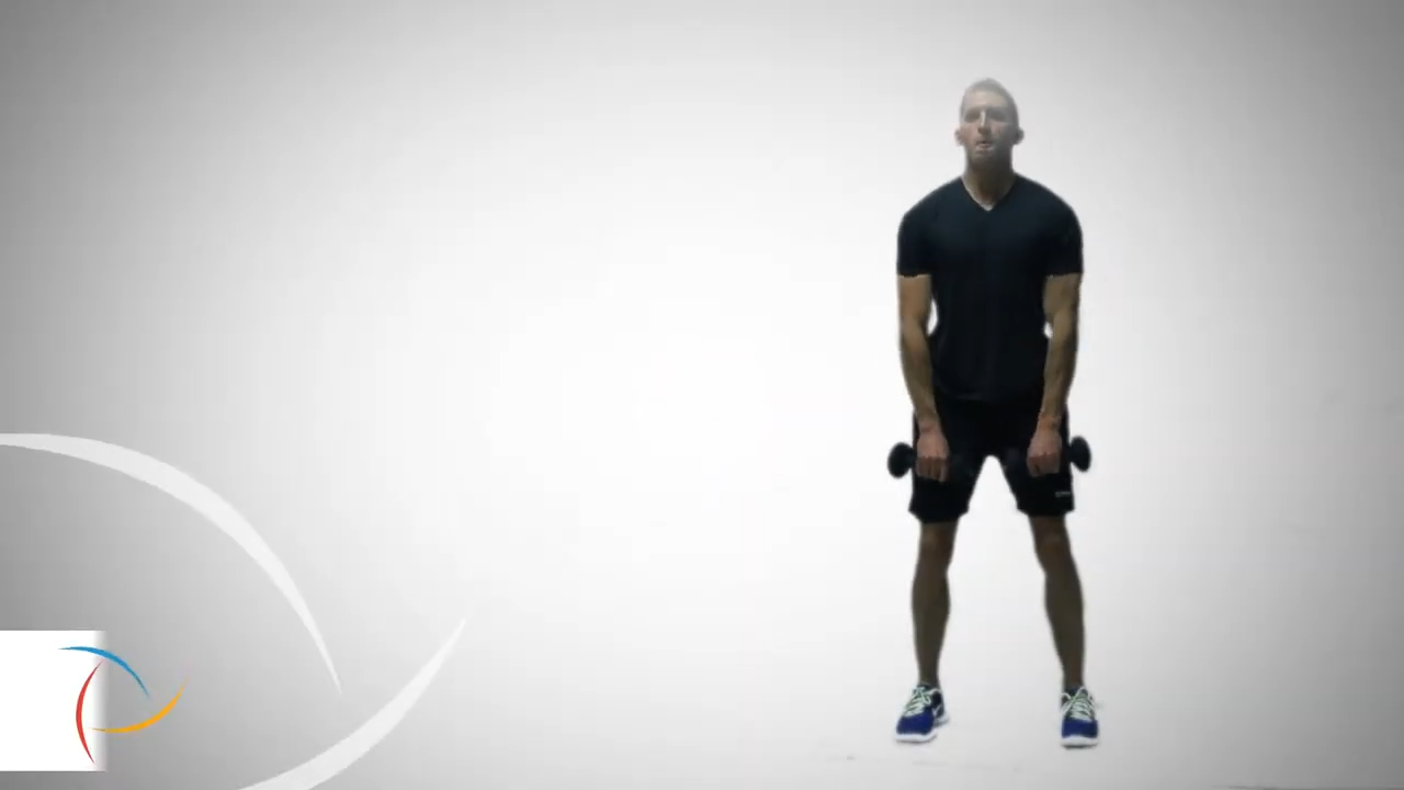 Rowing vertical avec haltères