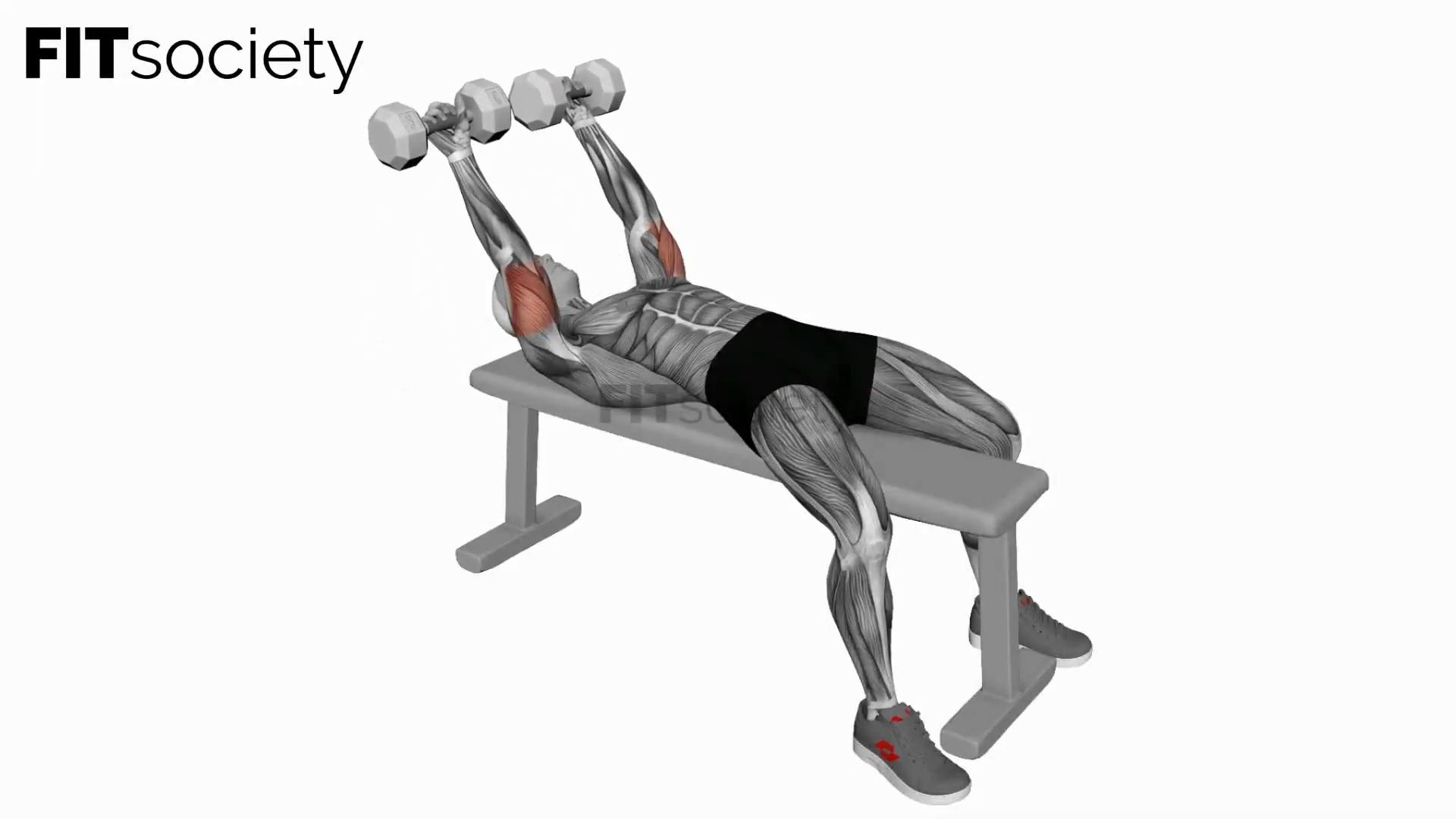 Dumbbell Pronate-Grip Triceps Extension