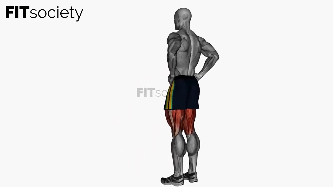 Lunges Same Leg Side View Bodyweight