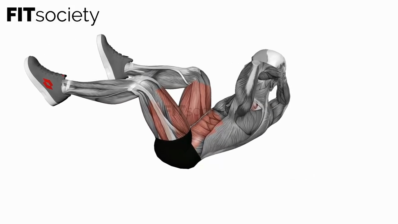 Abdominal Air Bike Crunch