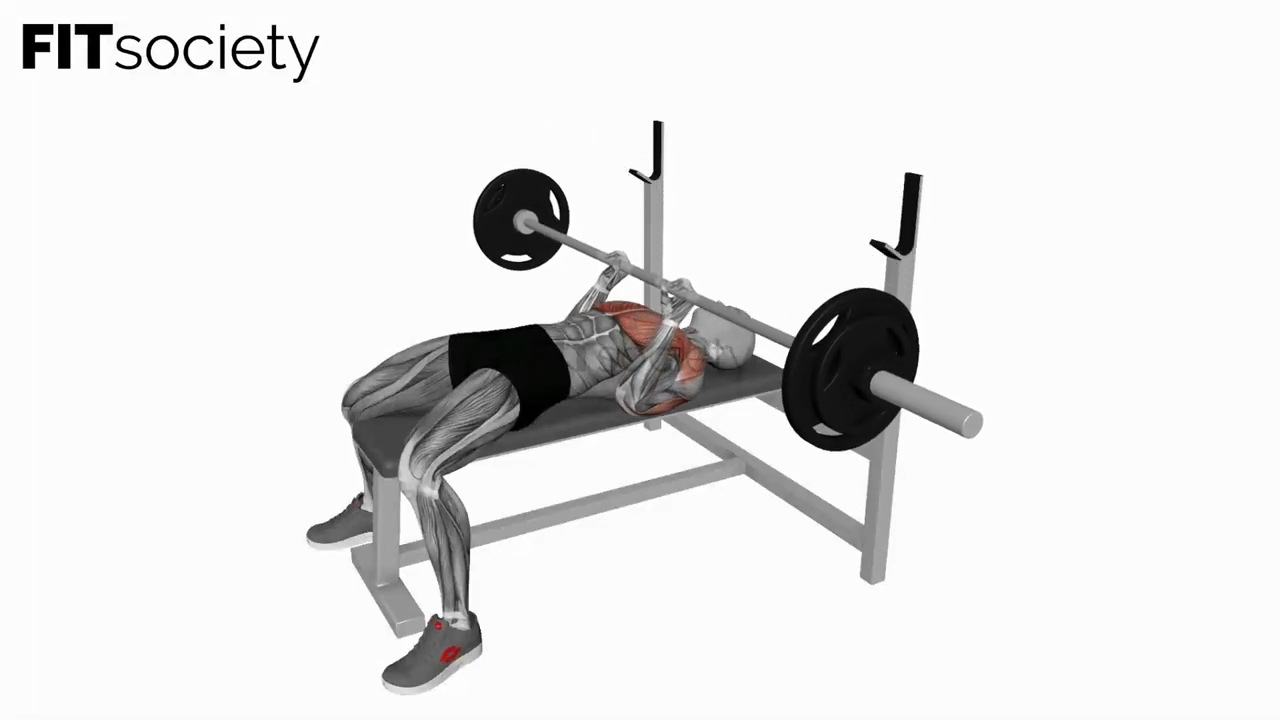 Close-Grip Barbell Bench Press