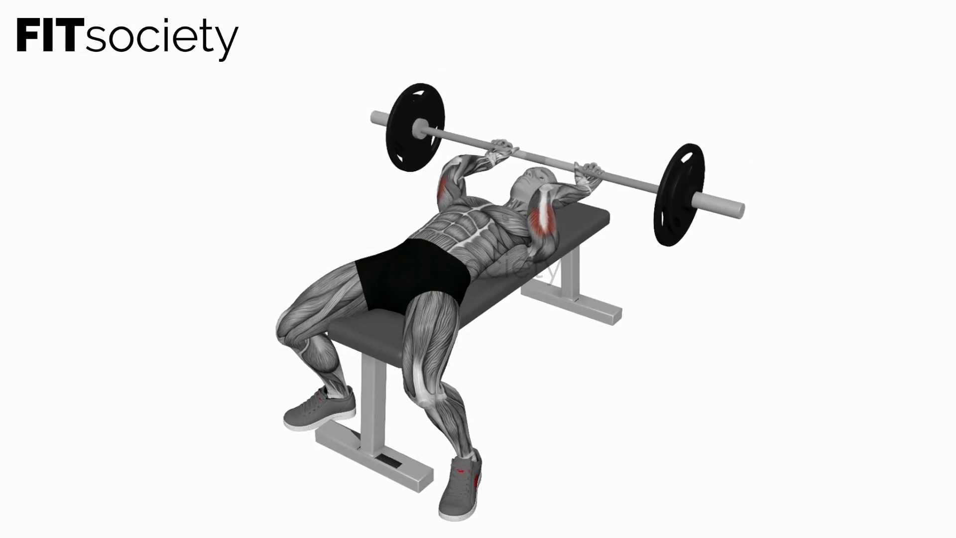 Barre au front avec barre