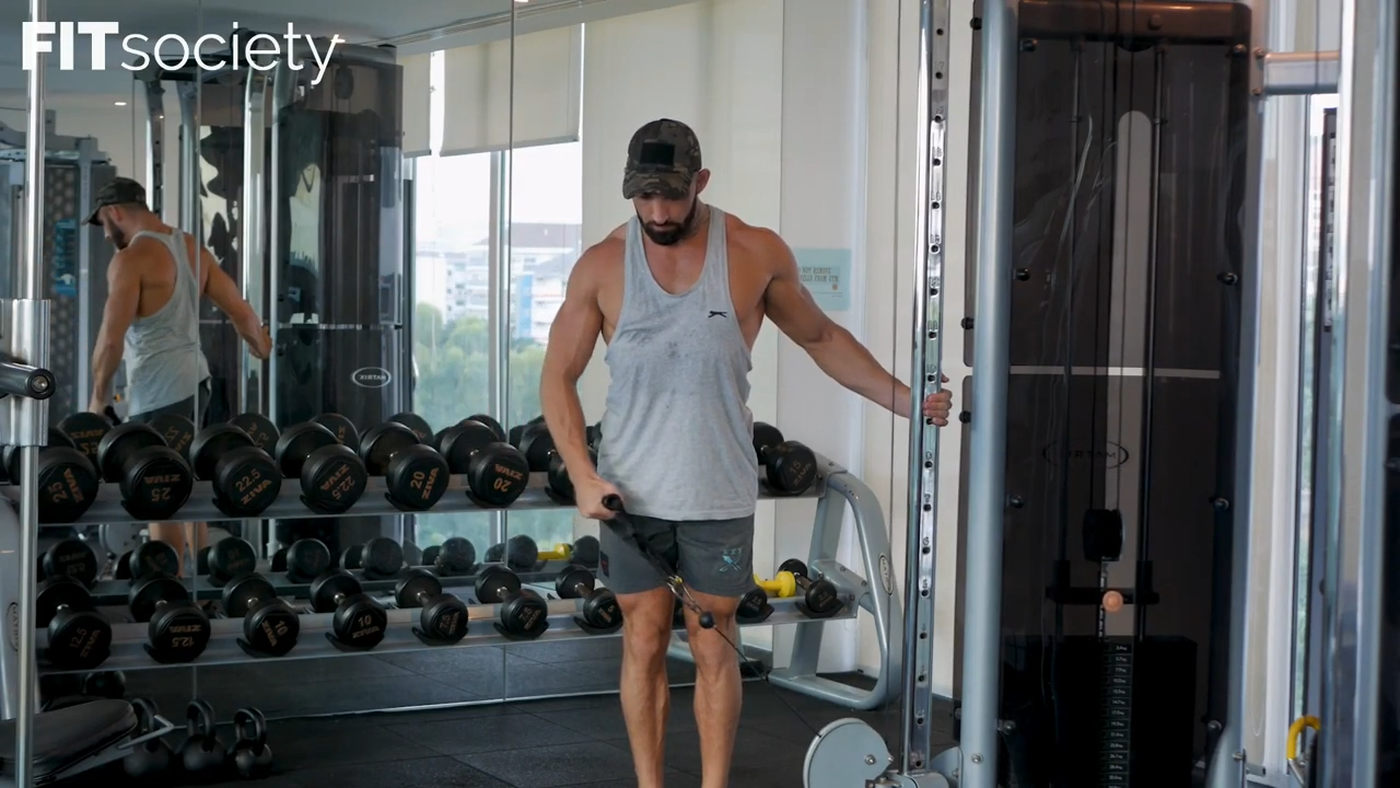 Cable Single Arm Lateral Raise
