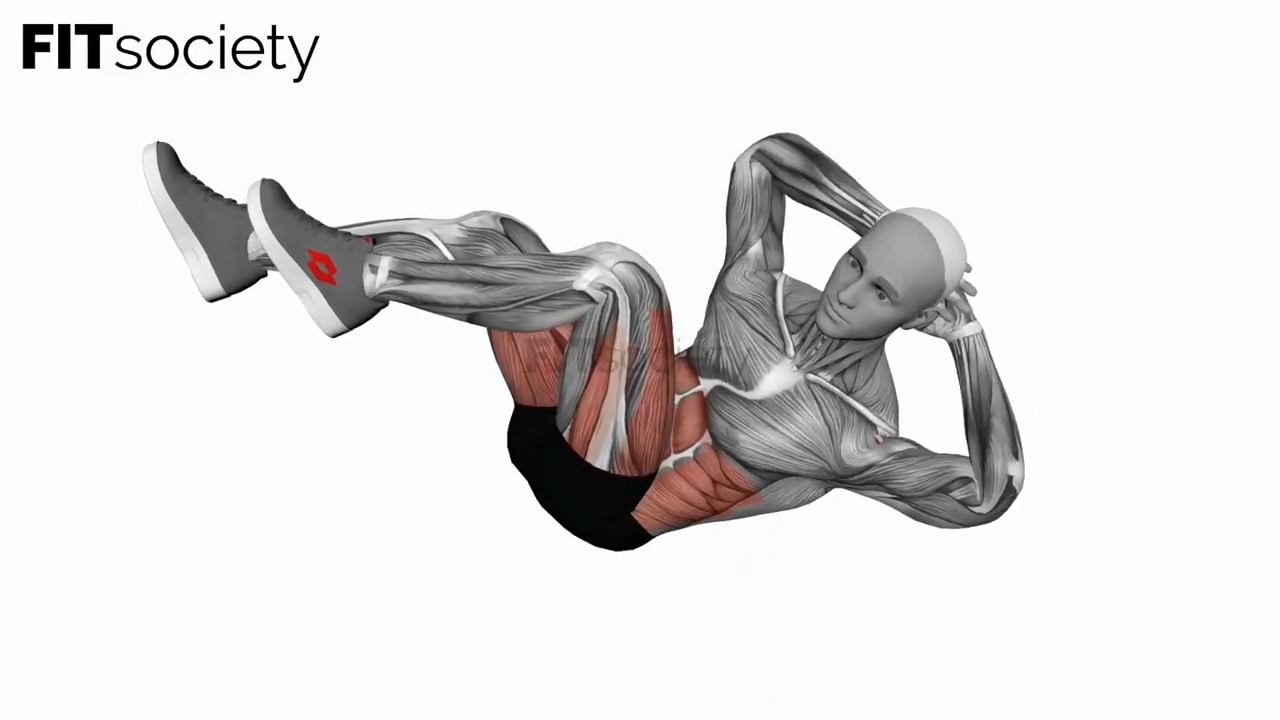 Abdominal Air Bike Crunch