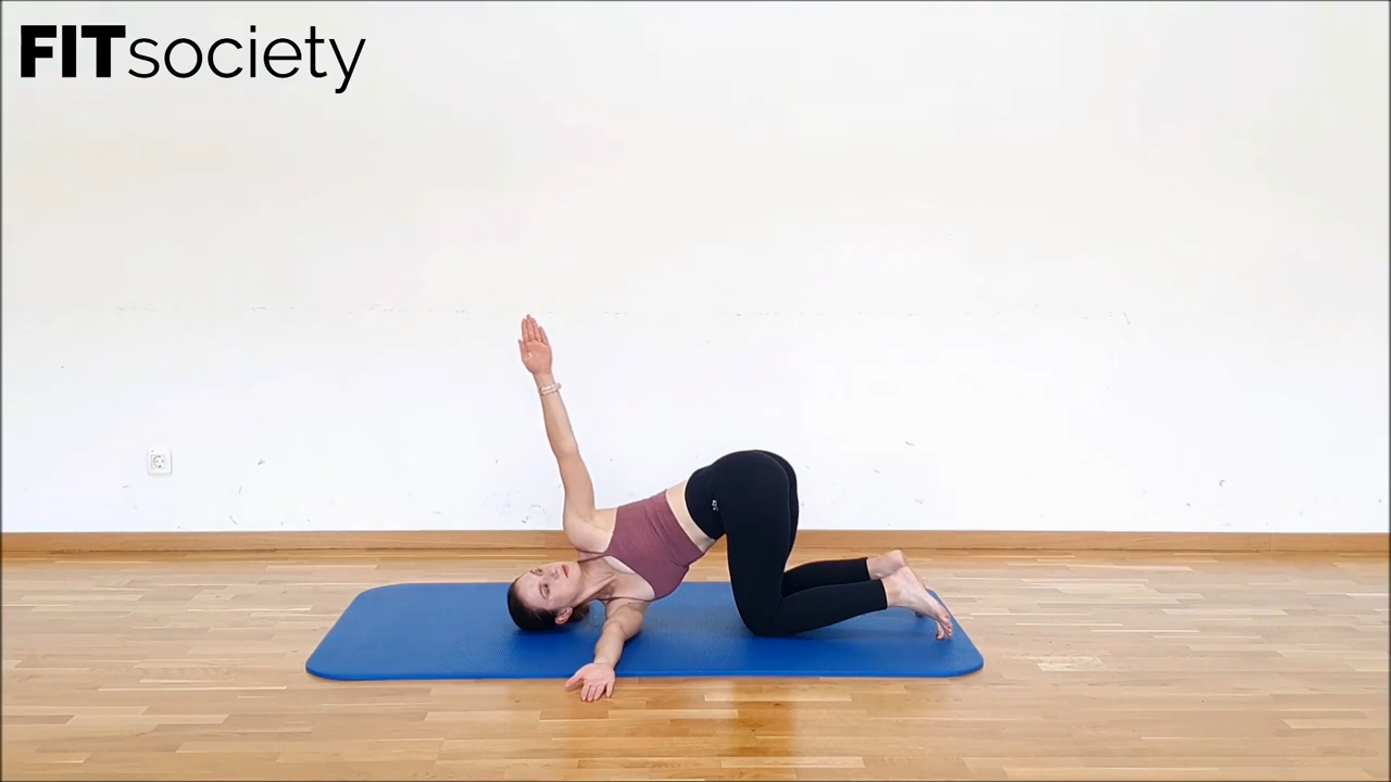 Side Shoulder Stretch With Chest Opener