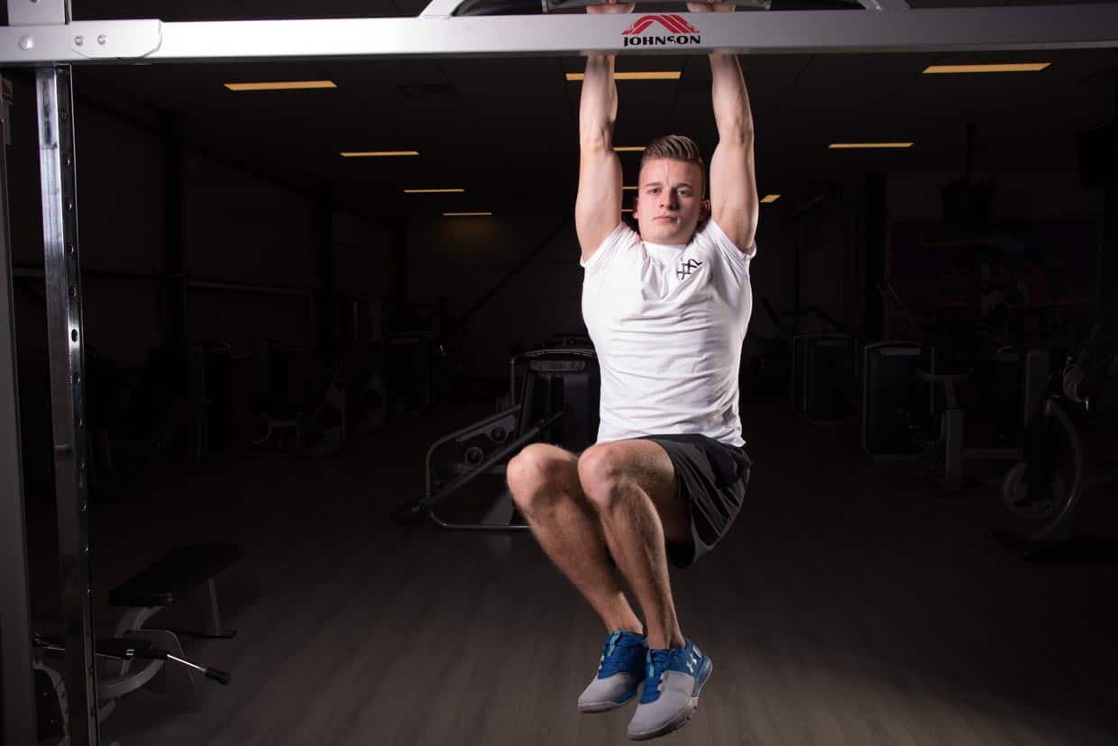 Weighted Hanging Leg-Hip Raise