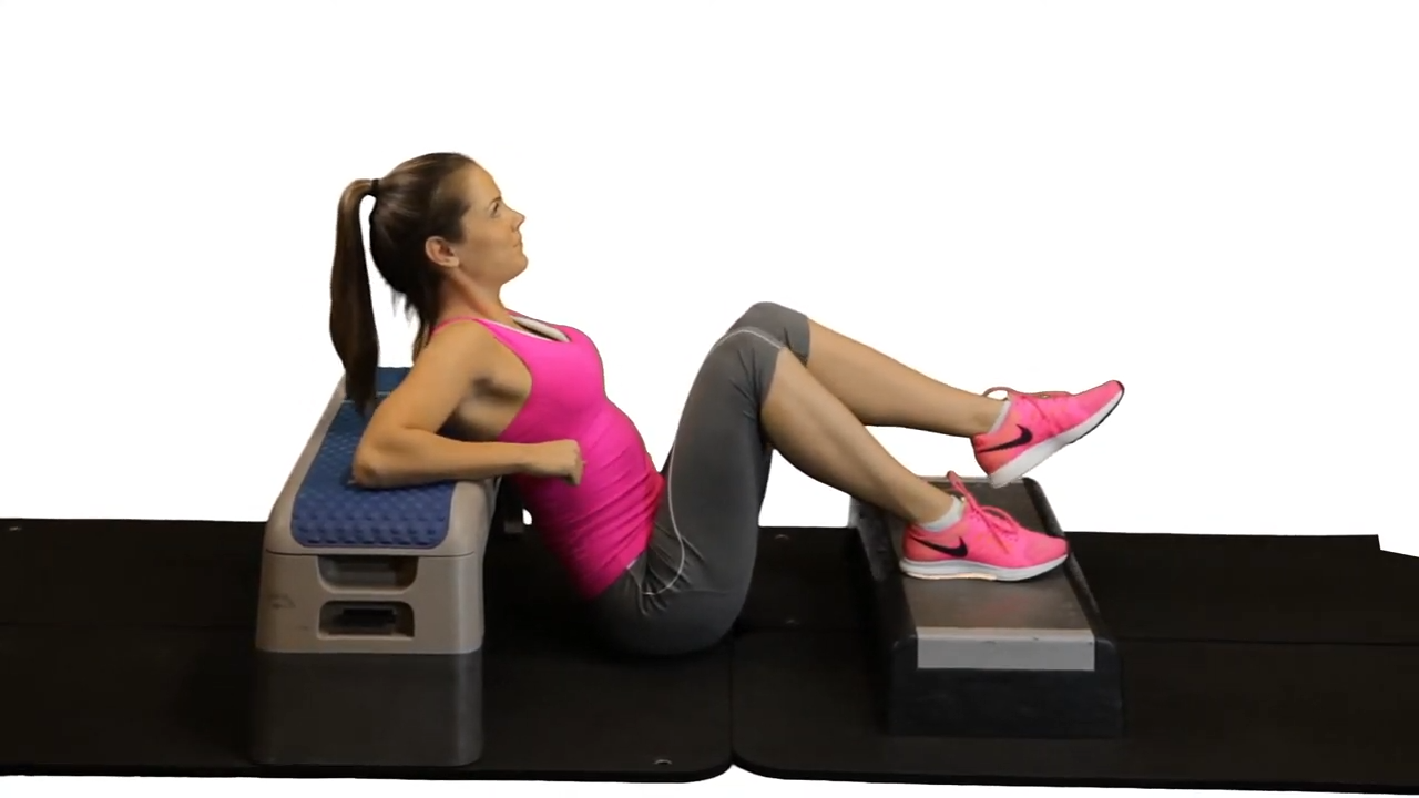 One Leg Foot Elevated Hip Thrust