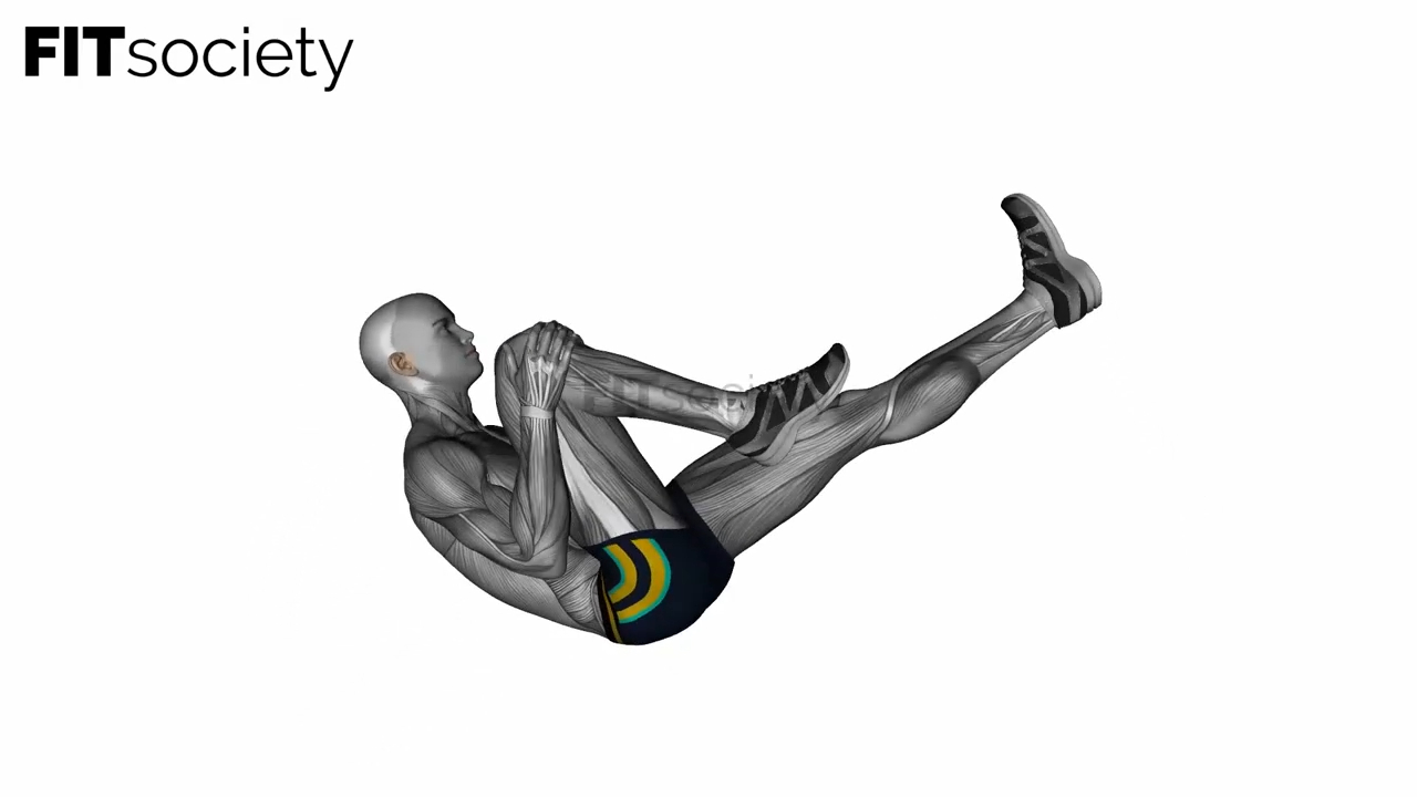 Lying Hip Flexor Stretch