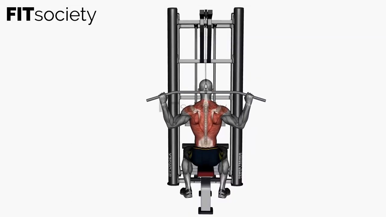 Behind-the-Neck Lat Pulldown Machine