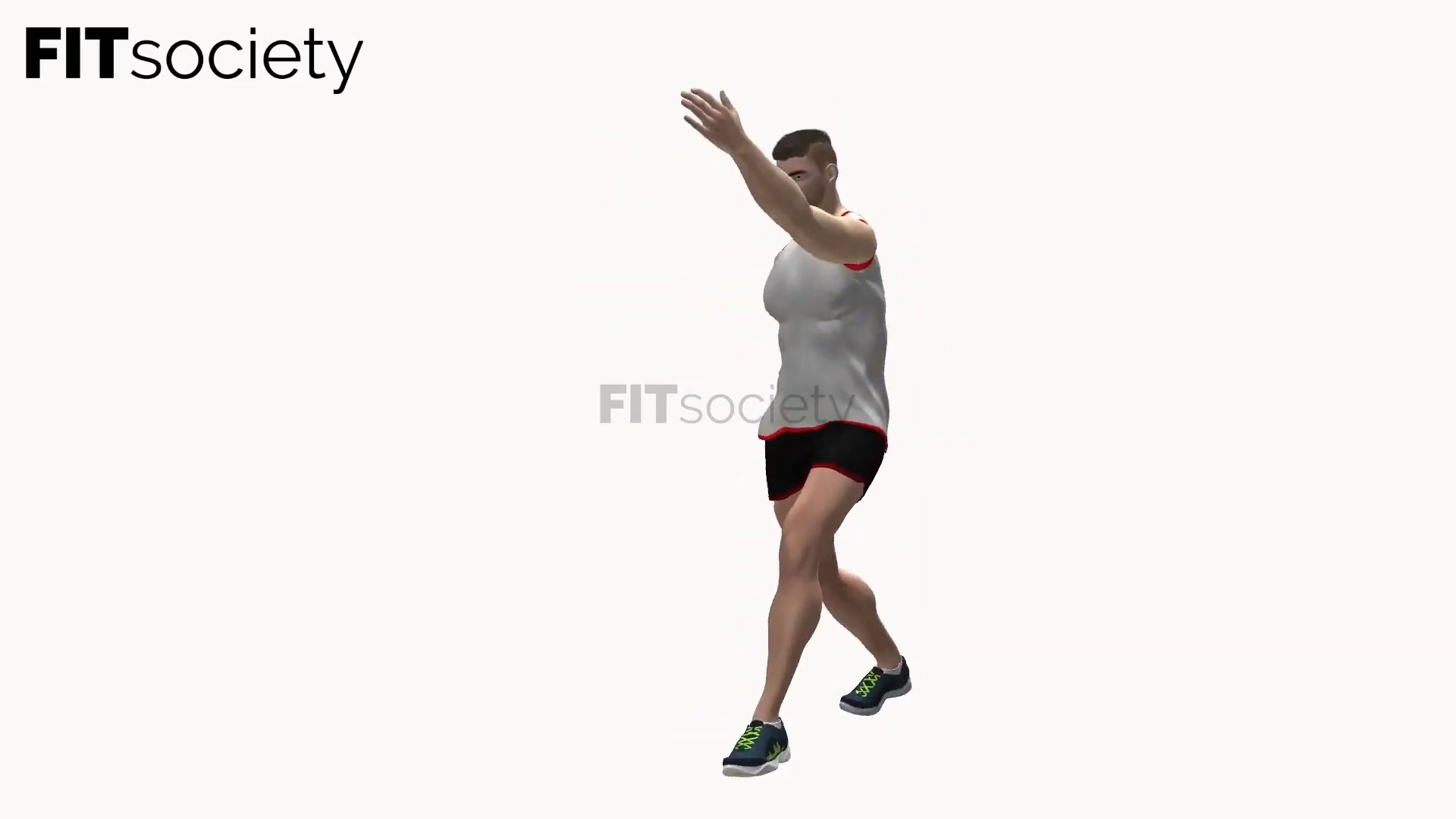 Jumping jacks de esquiador