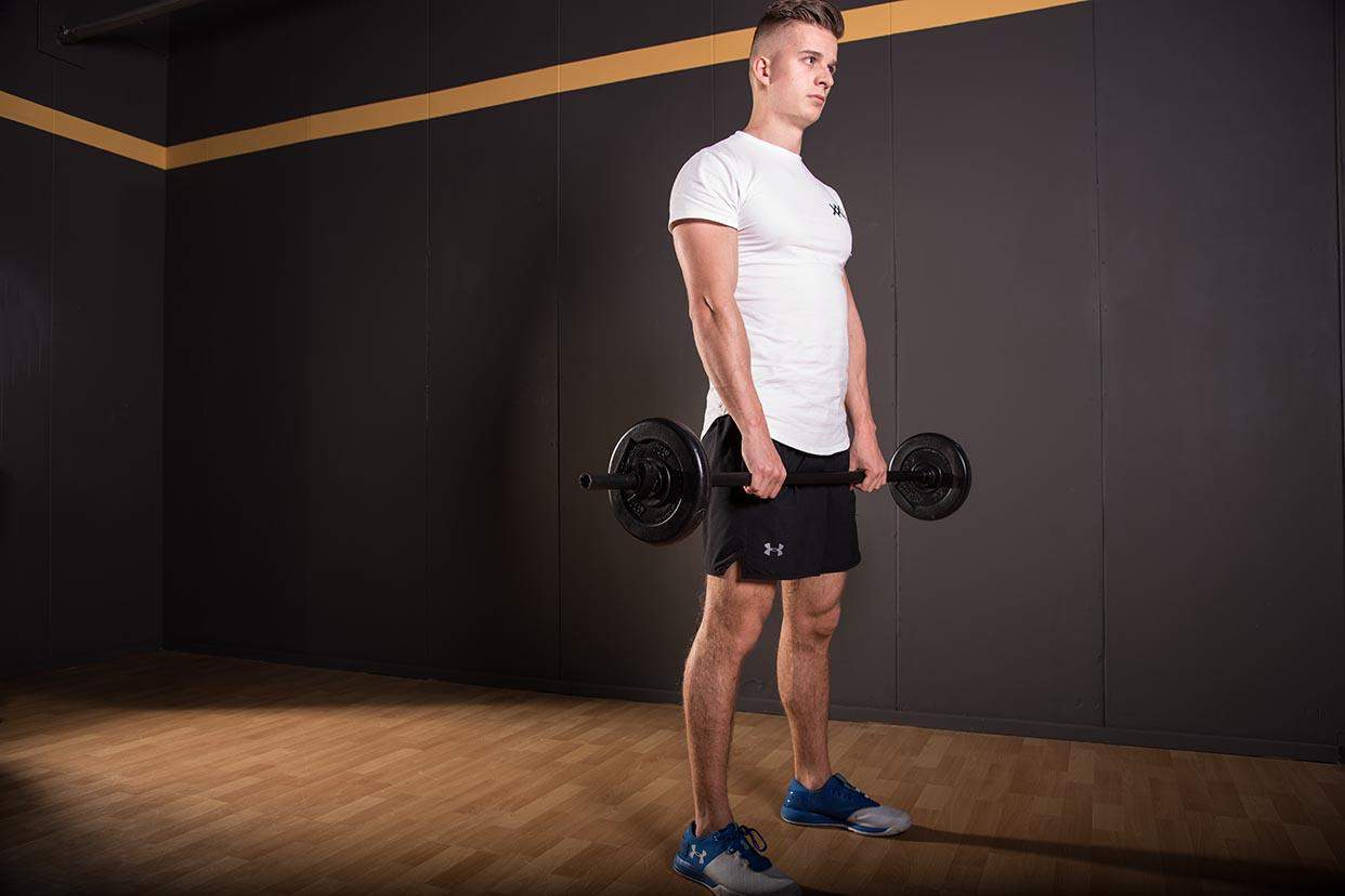 Barbell Shrug