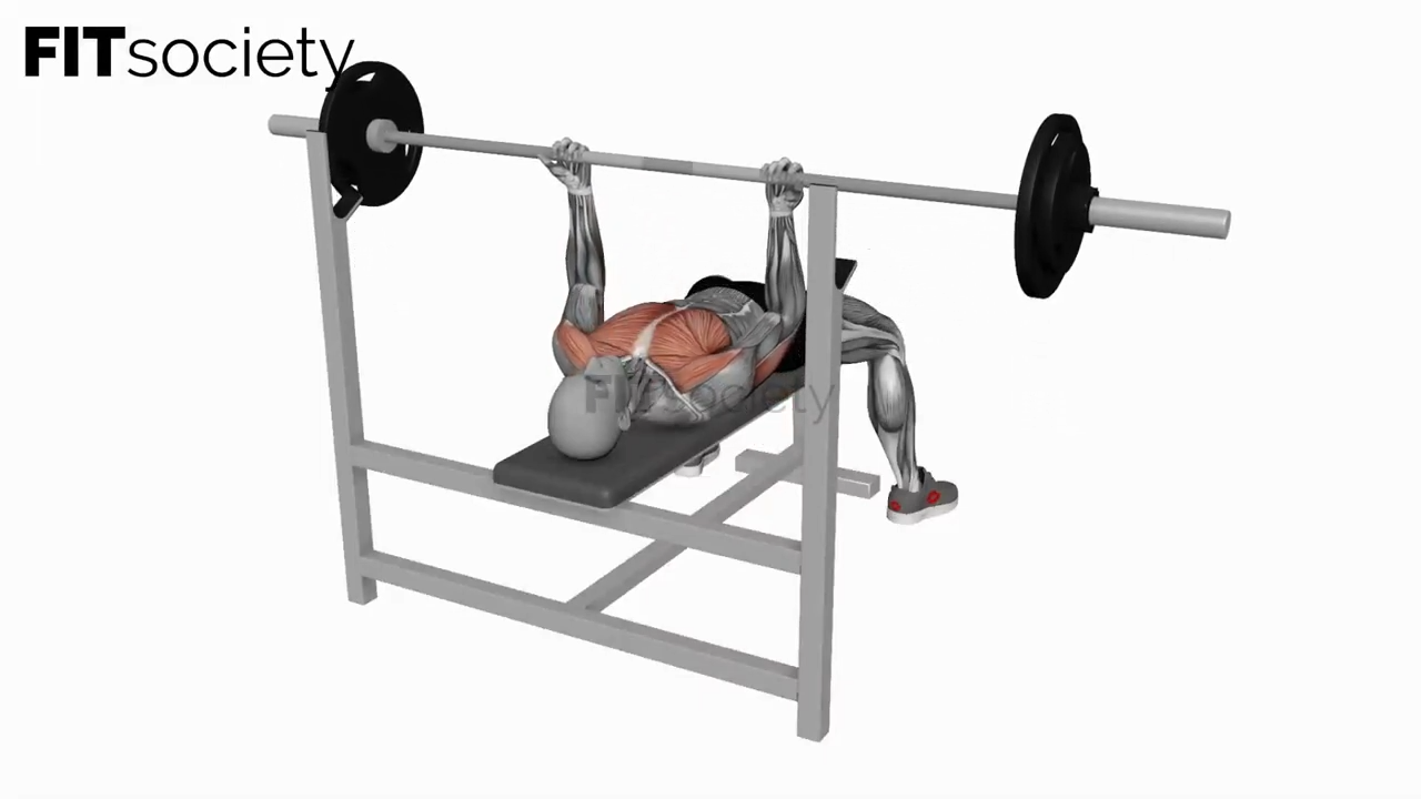 Barbell Reverse-Grip Bench Press