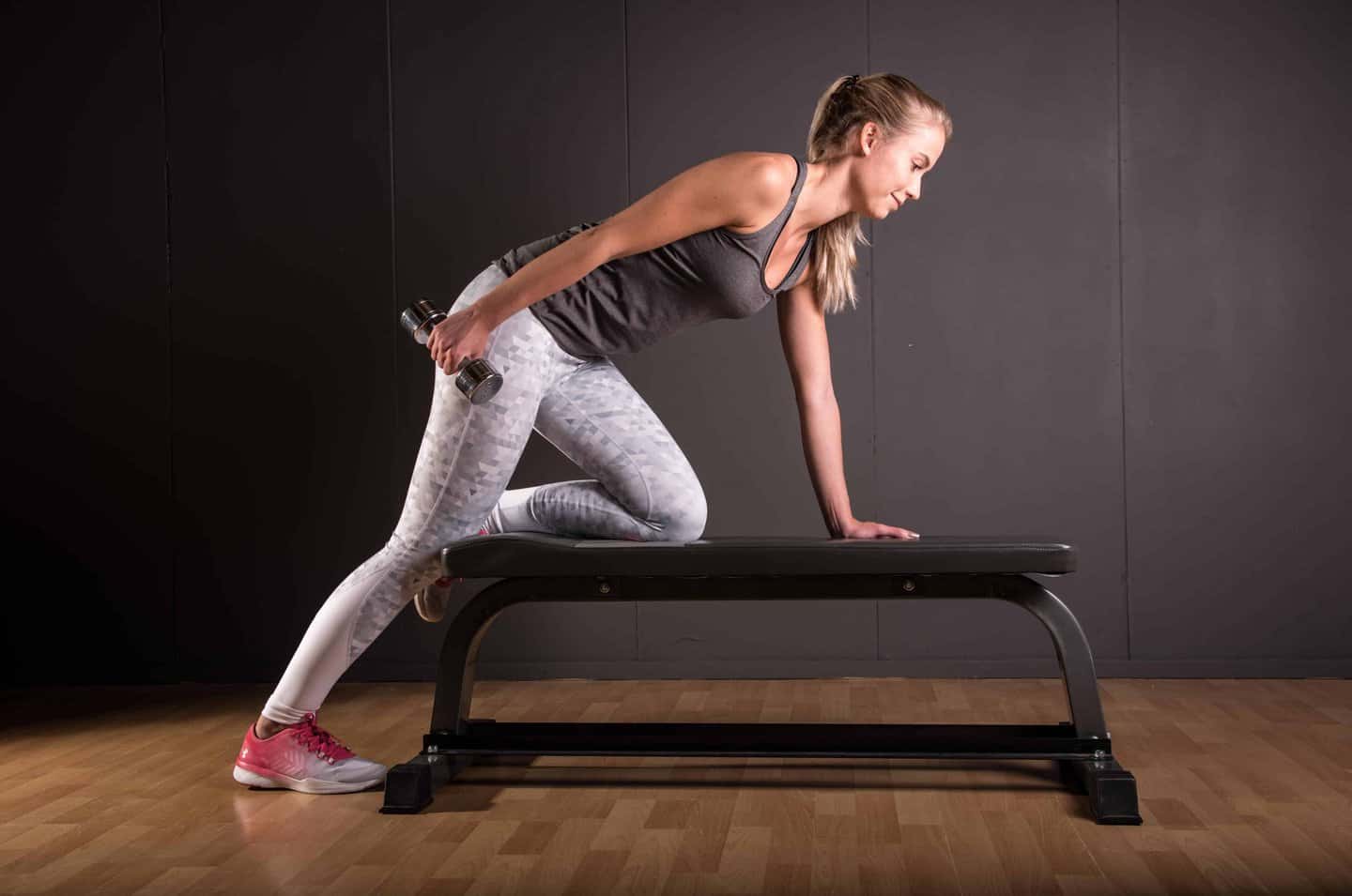 Extension triceps avec haltère
