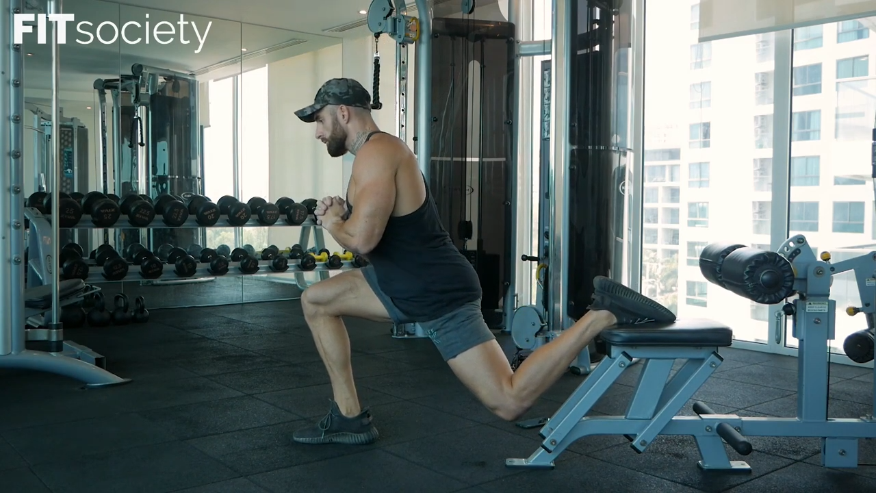 Bulgarian Split Squat Right