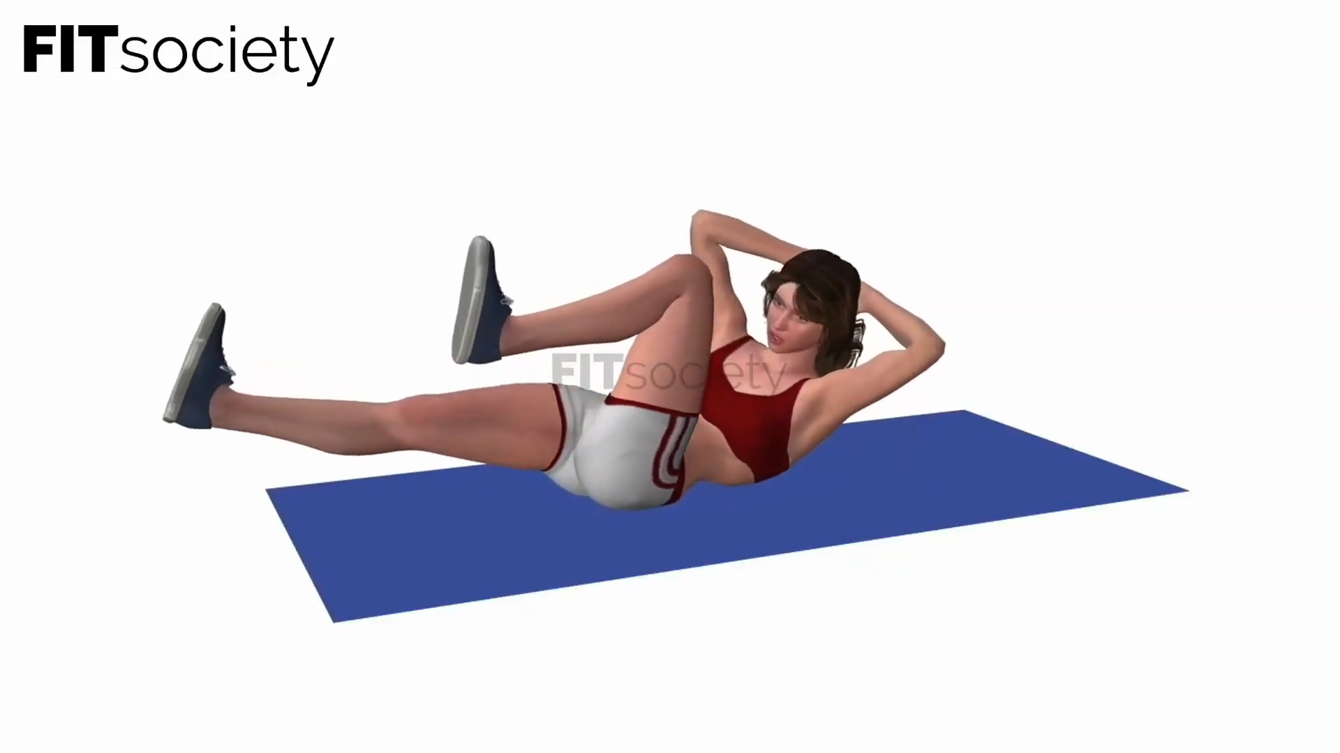 Abwechselnde Crunches