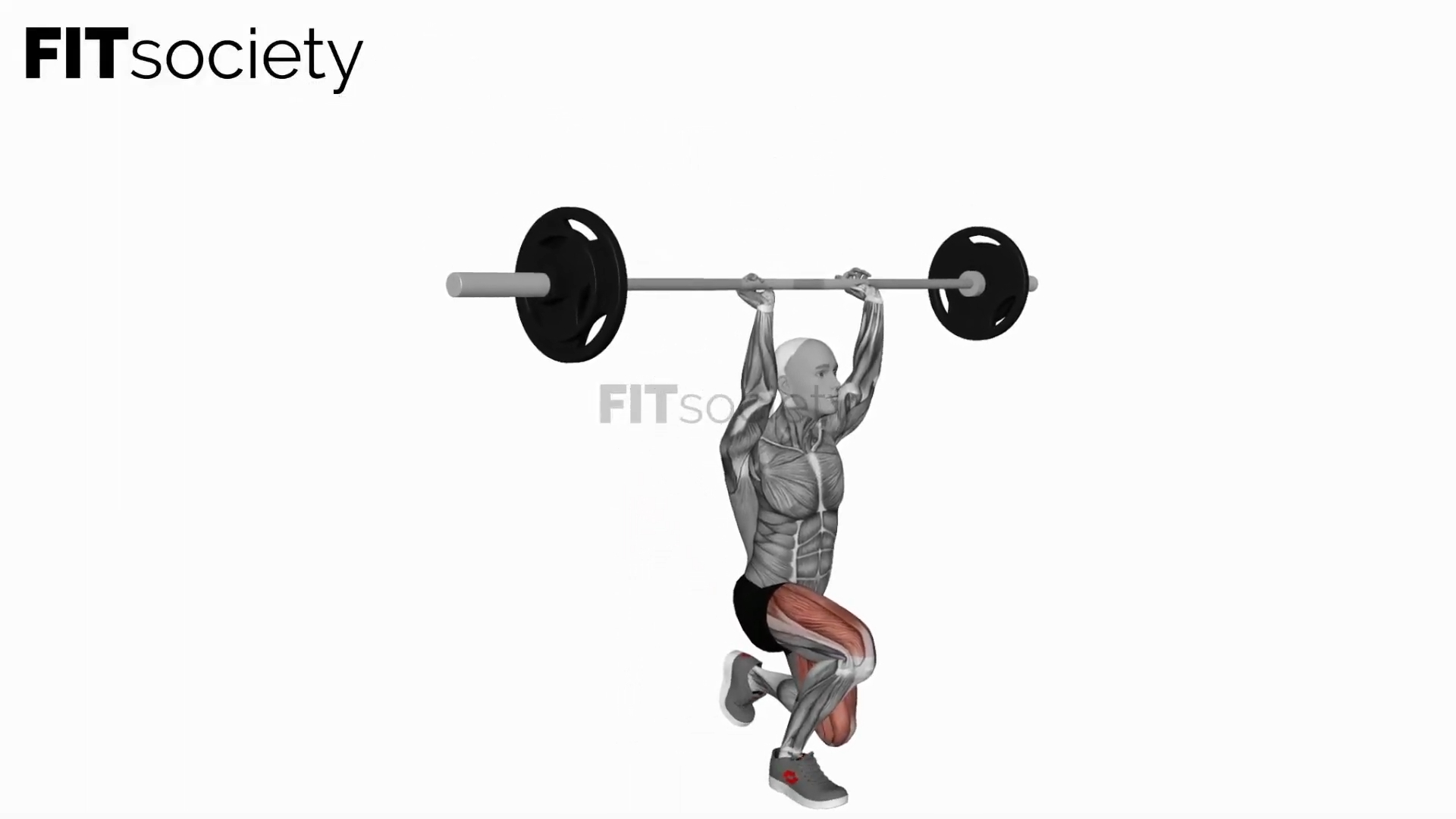 Barbell Overhead Lunges