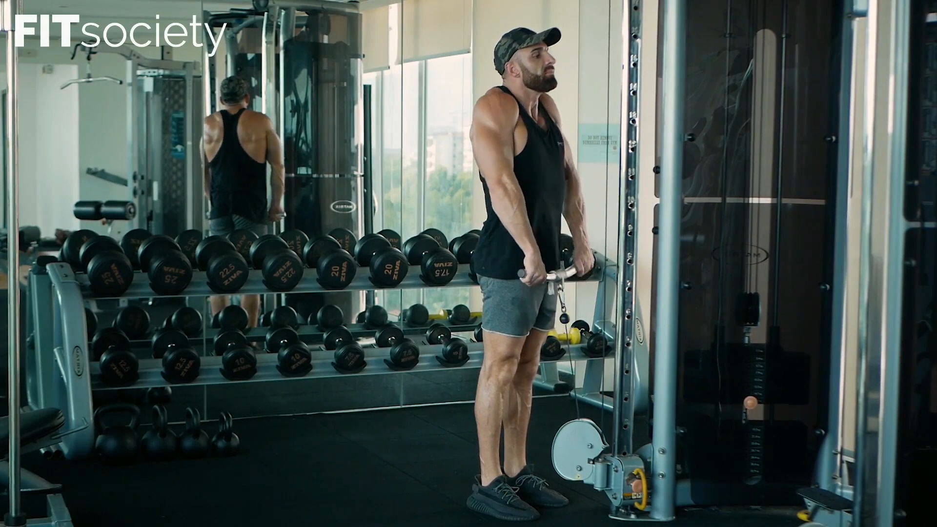 Cable Shrugs