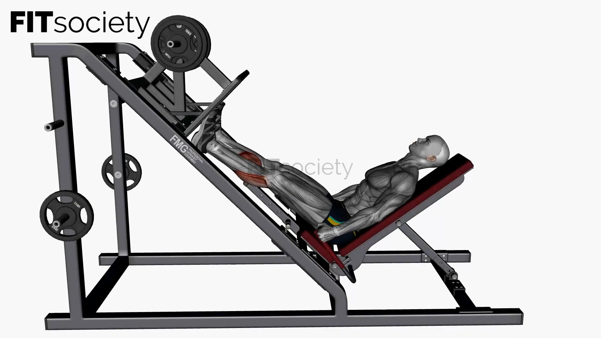 Calf Raise Leg Press Machine