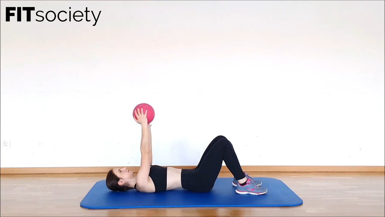 Medicine Ball Chest Press