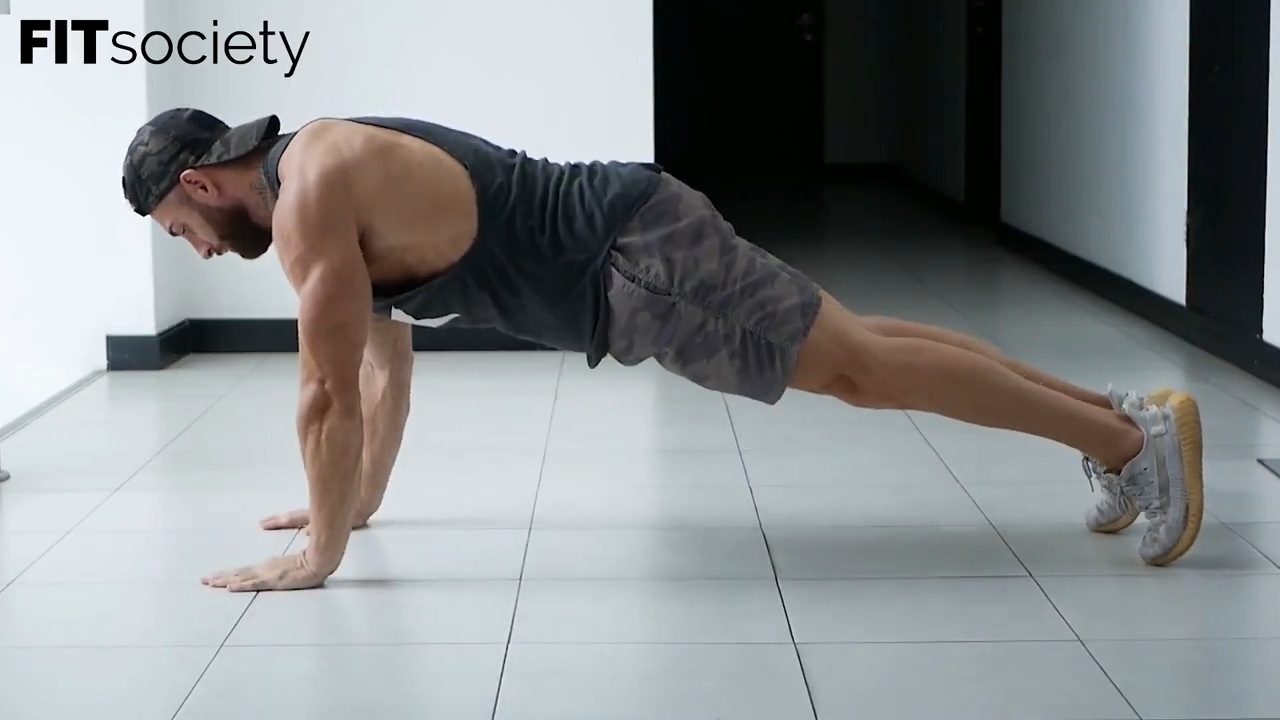 Elbow Up Down Plank