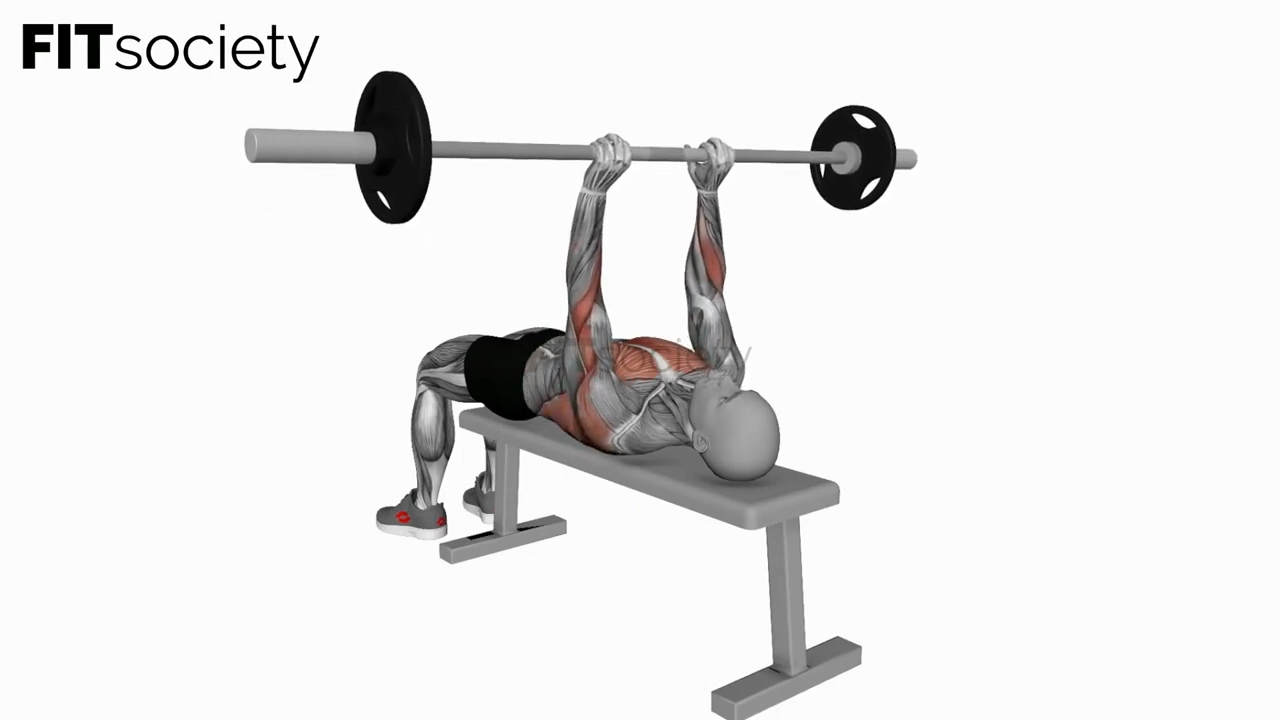Barbell Close-Grip Press