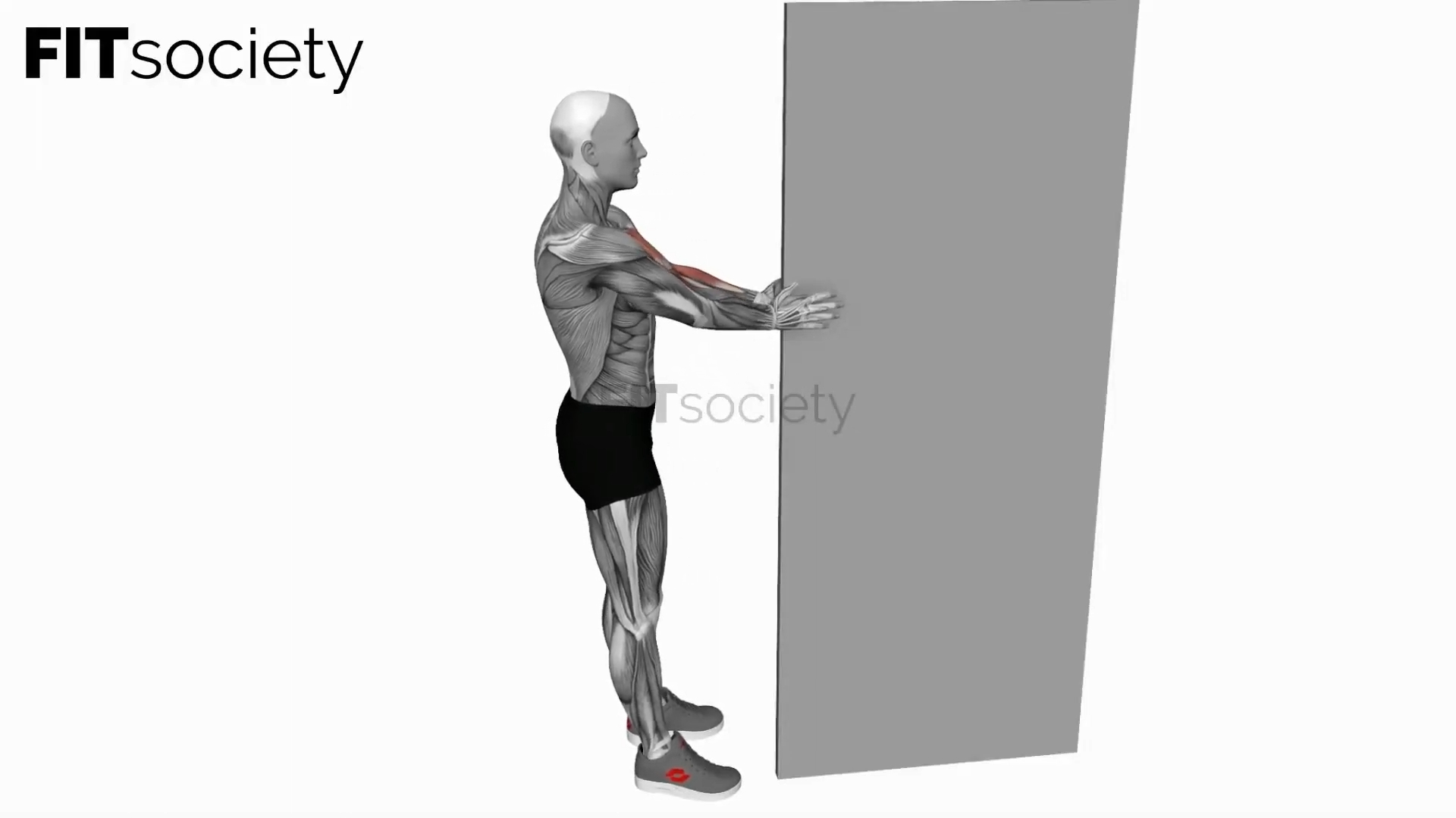 Curl des biceps à l’embrasure d’une porte
