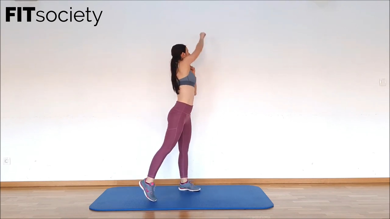 Squat + boxe