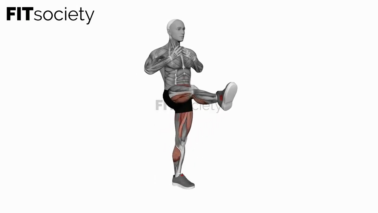 Crossed Arms Front Leg Kick