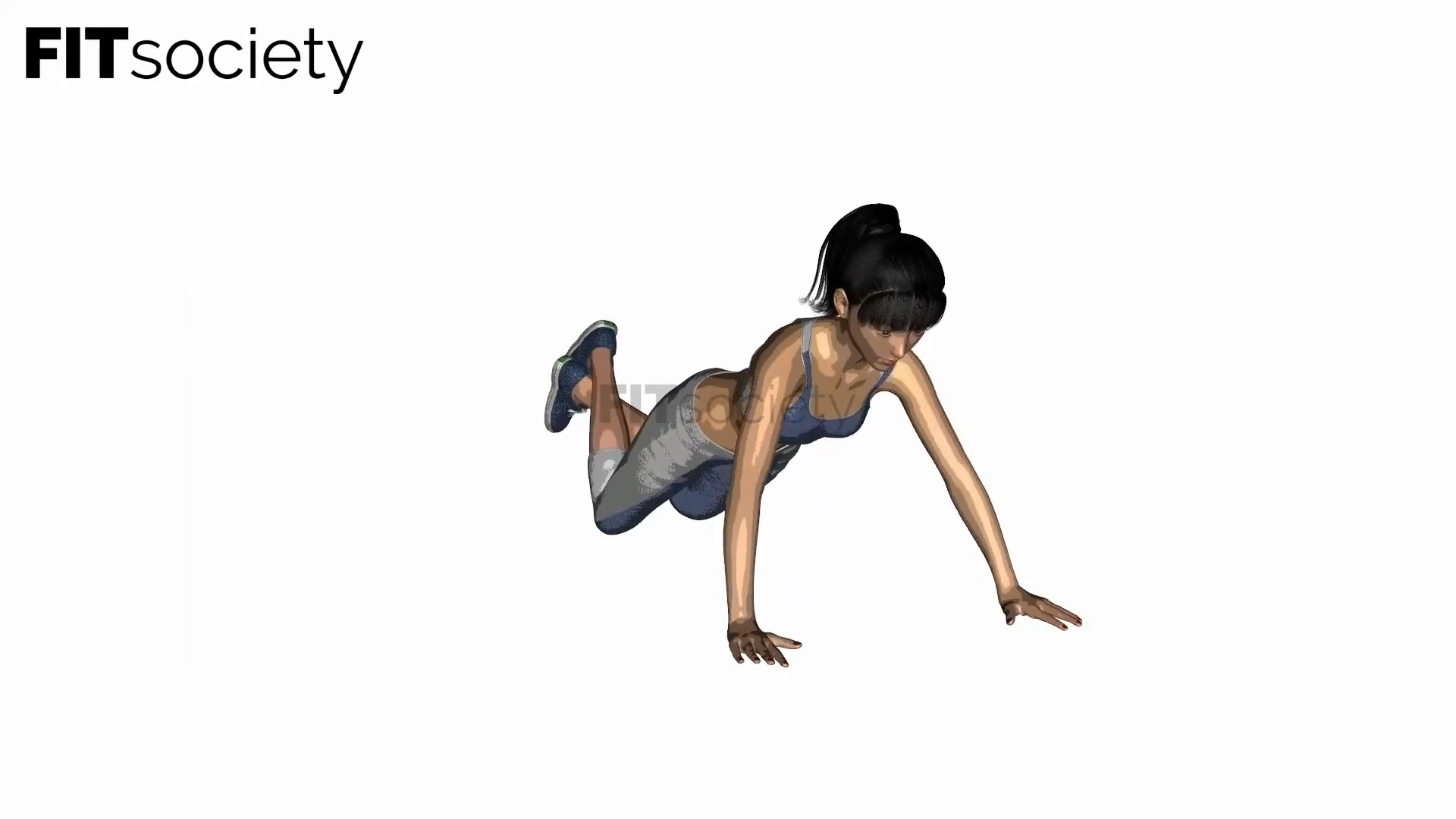 Wide Arm Knee Push Ups