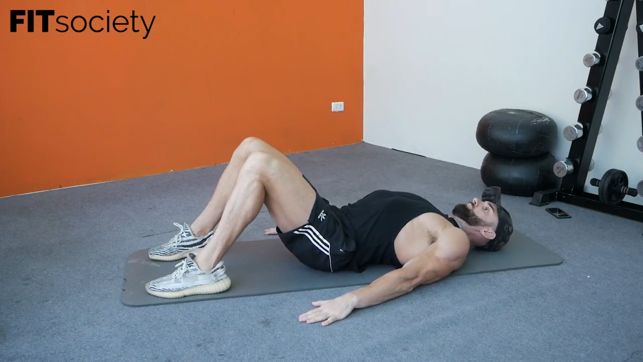 Hip Thrusts en el suelo