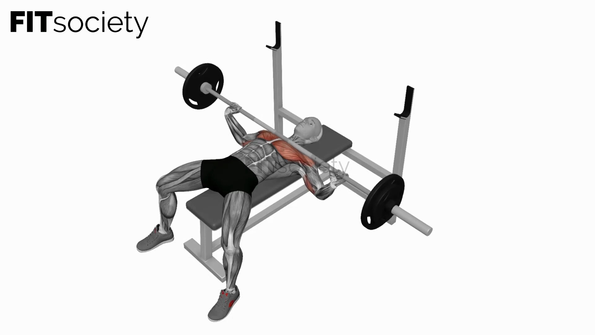 Barbell Wide-Grip Bench Press