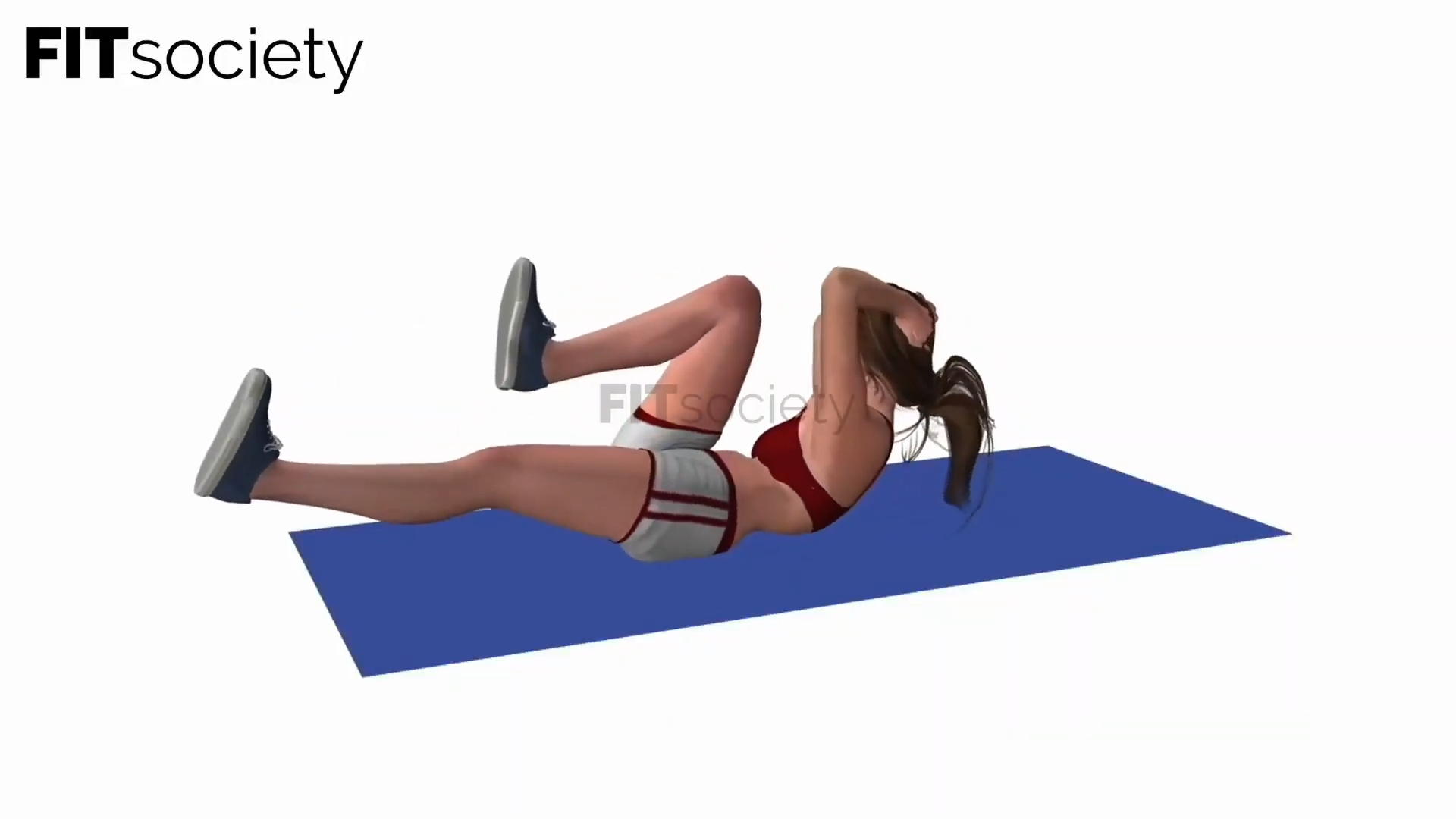 Abwechselnde Crunches