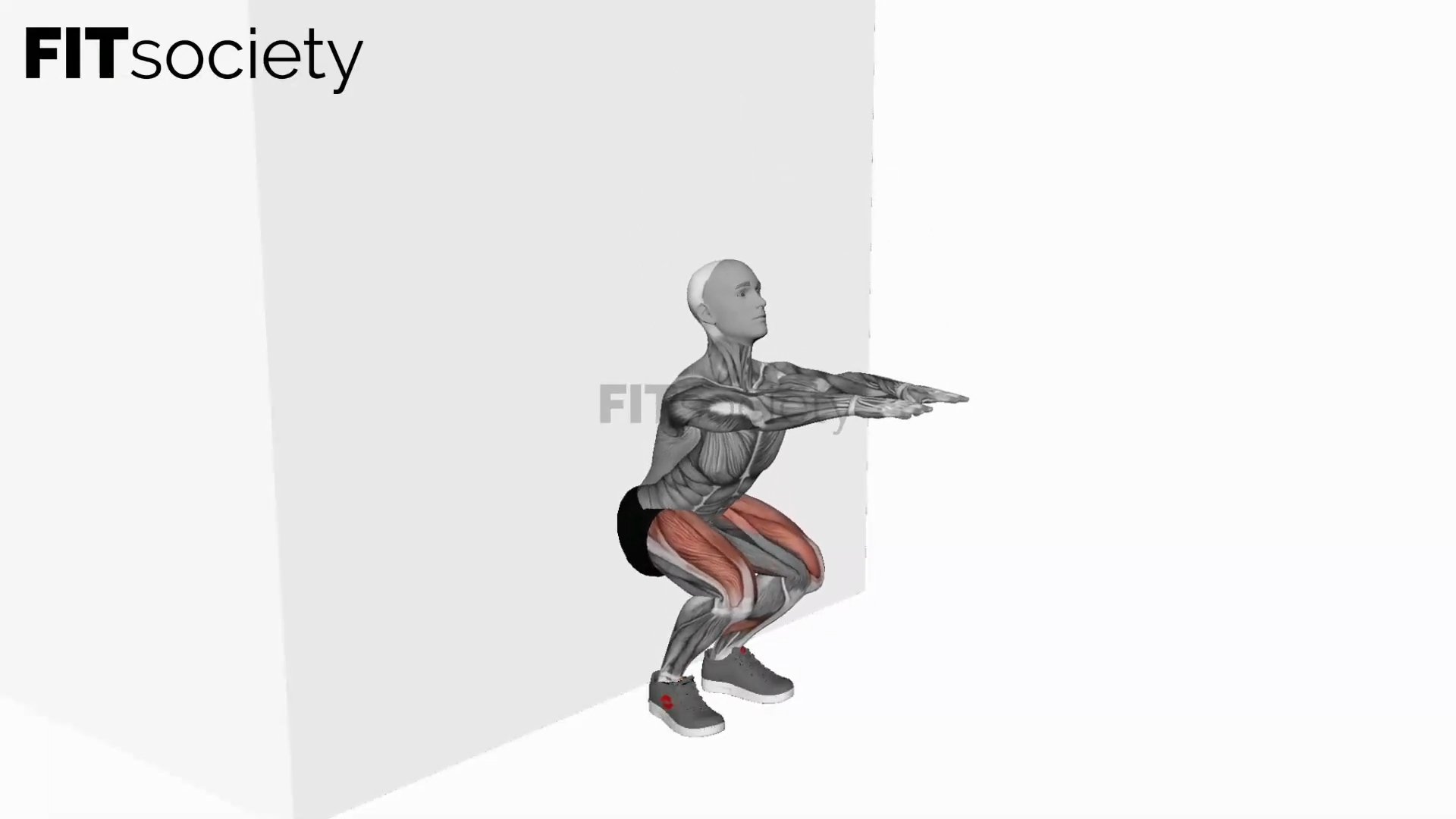 Bodyweight Wall Squat