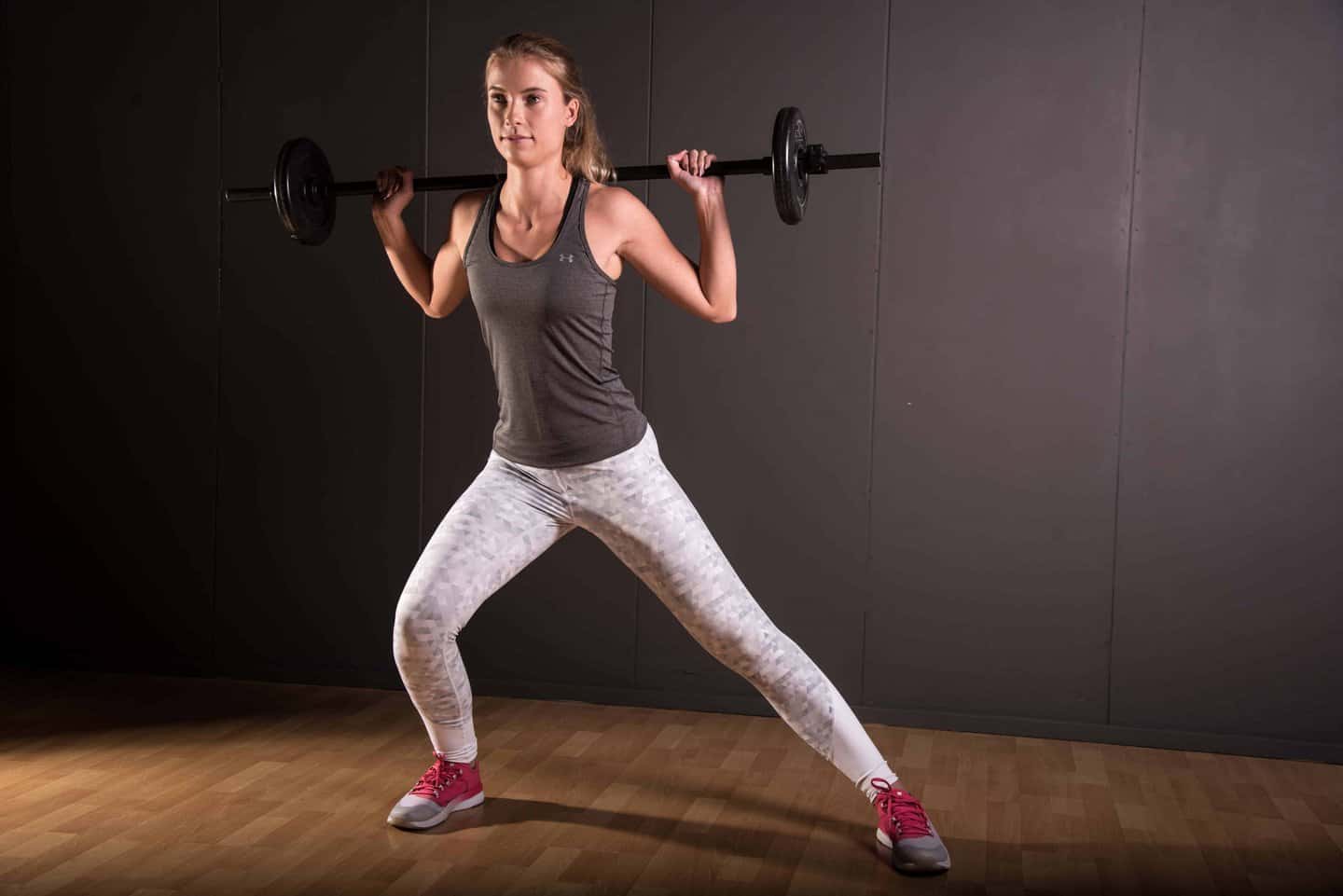 Barbell Side Lunge