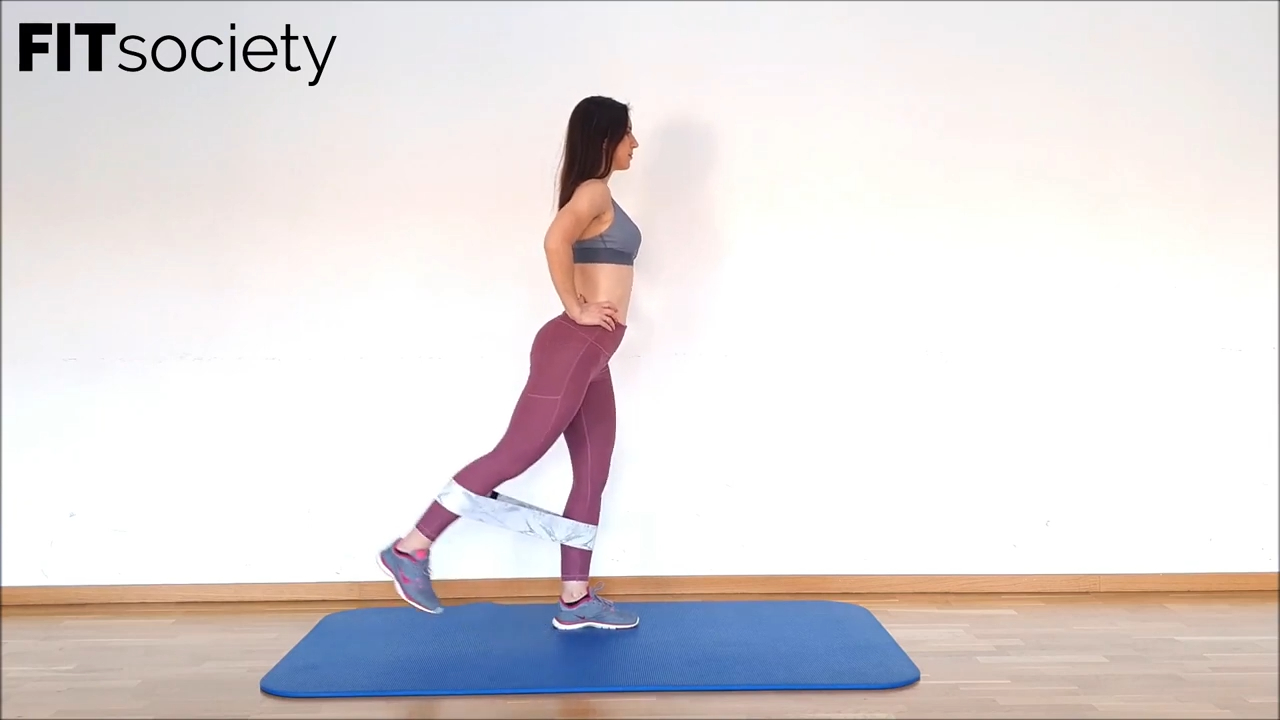 Extensión de cadera de pie