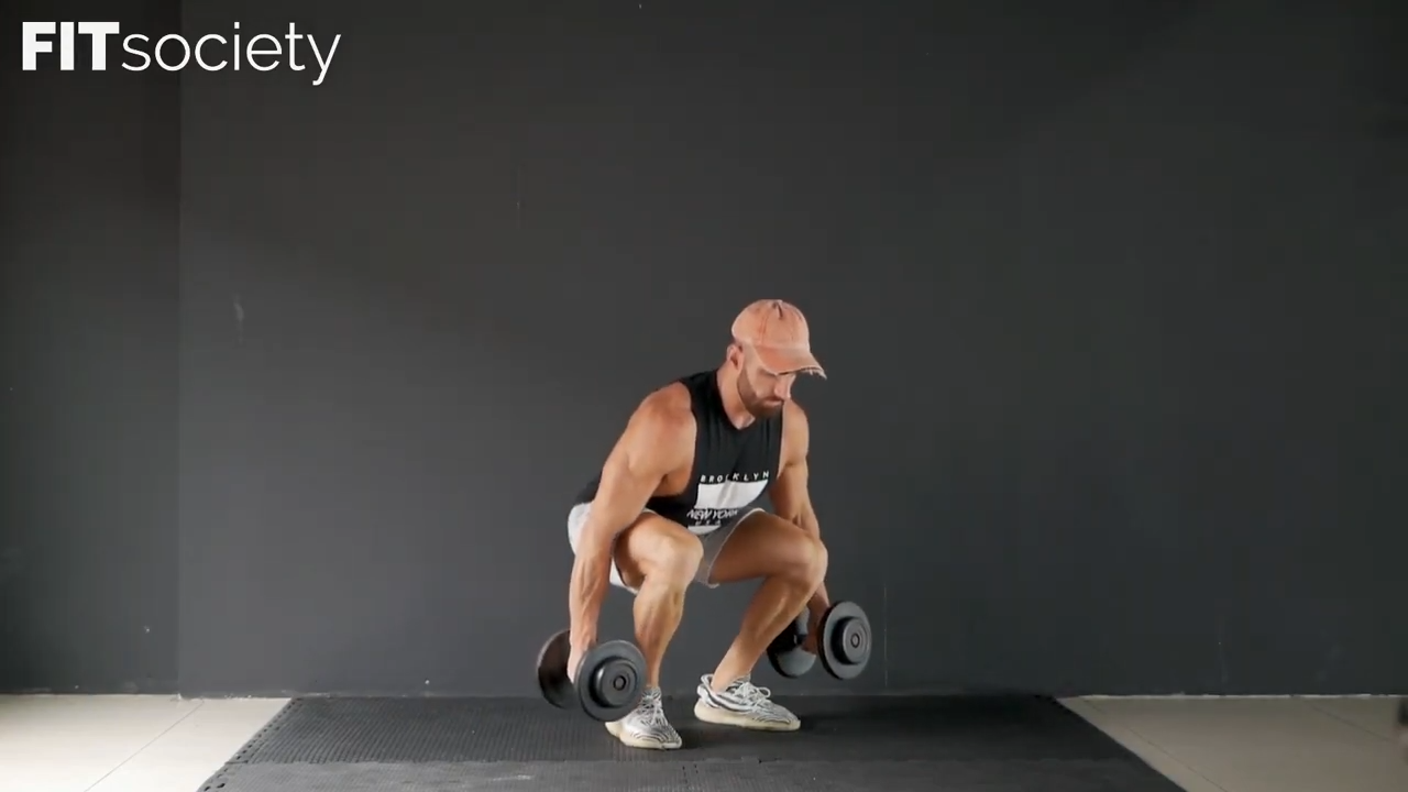 Dumbbell Jump Squats