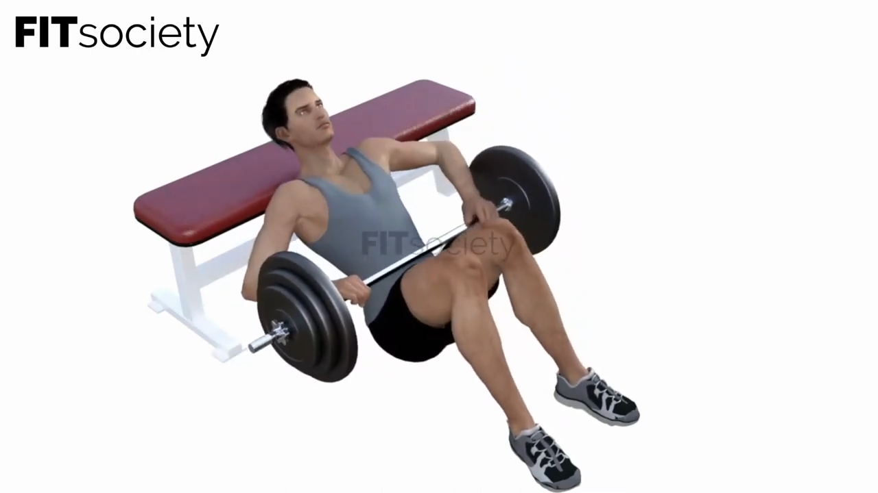 Hip Thrust con barra