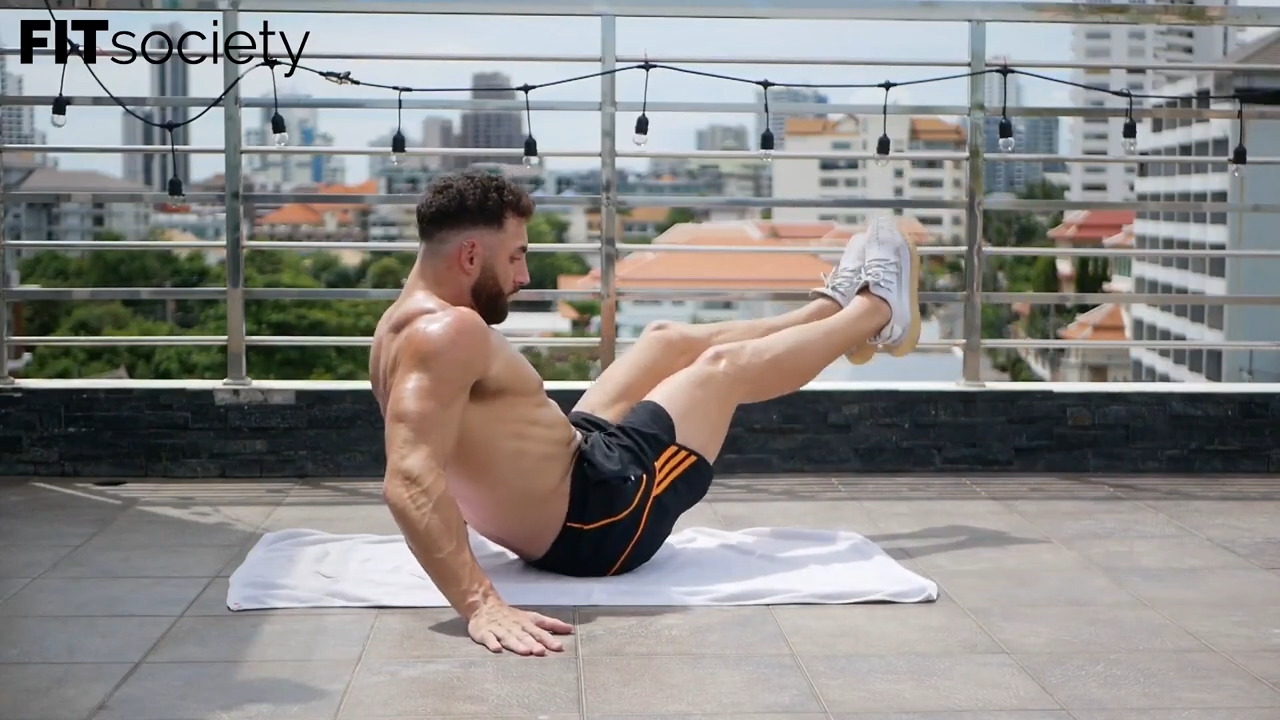 Seated Side To Side Leg Raises