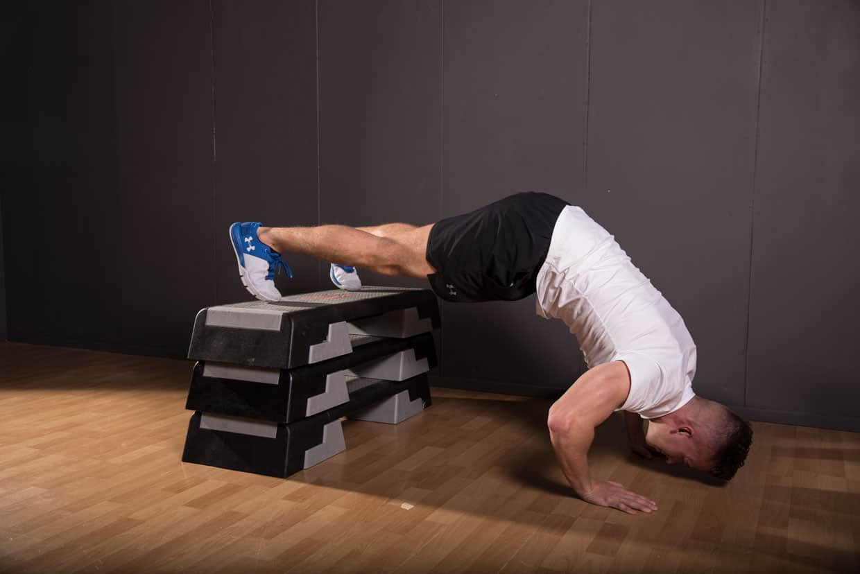 Decline Pike Push-Up