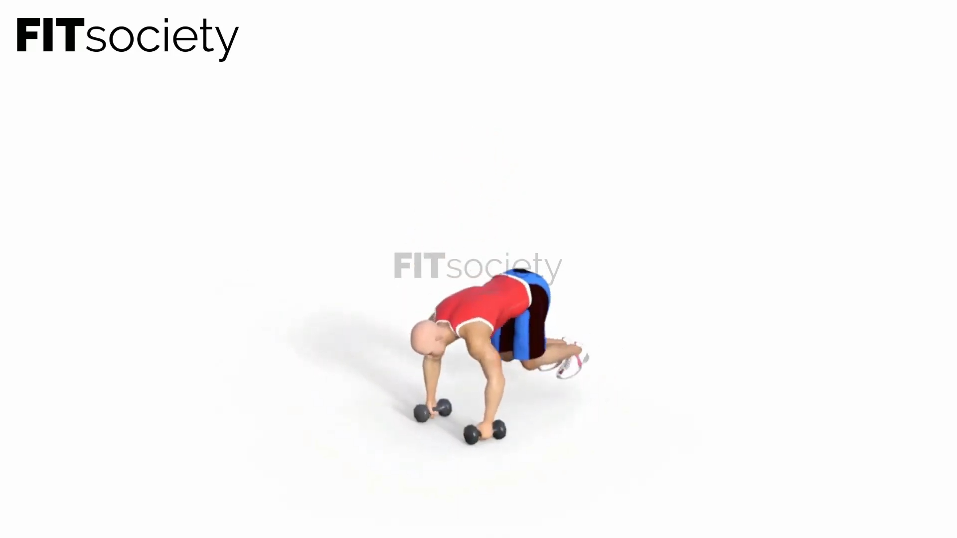 Dumbbell Sprawls
