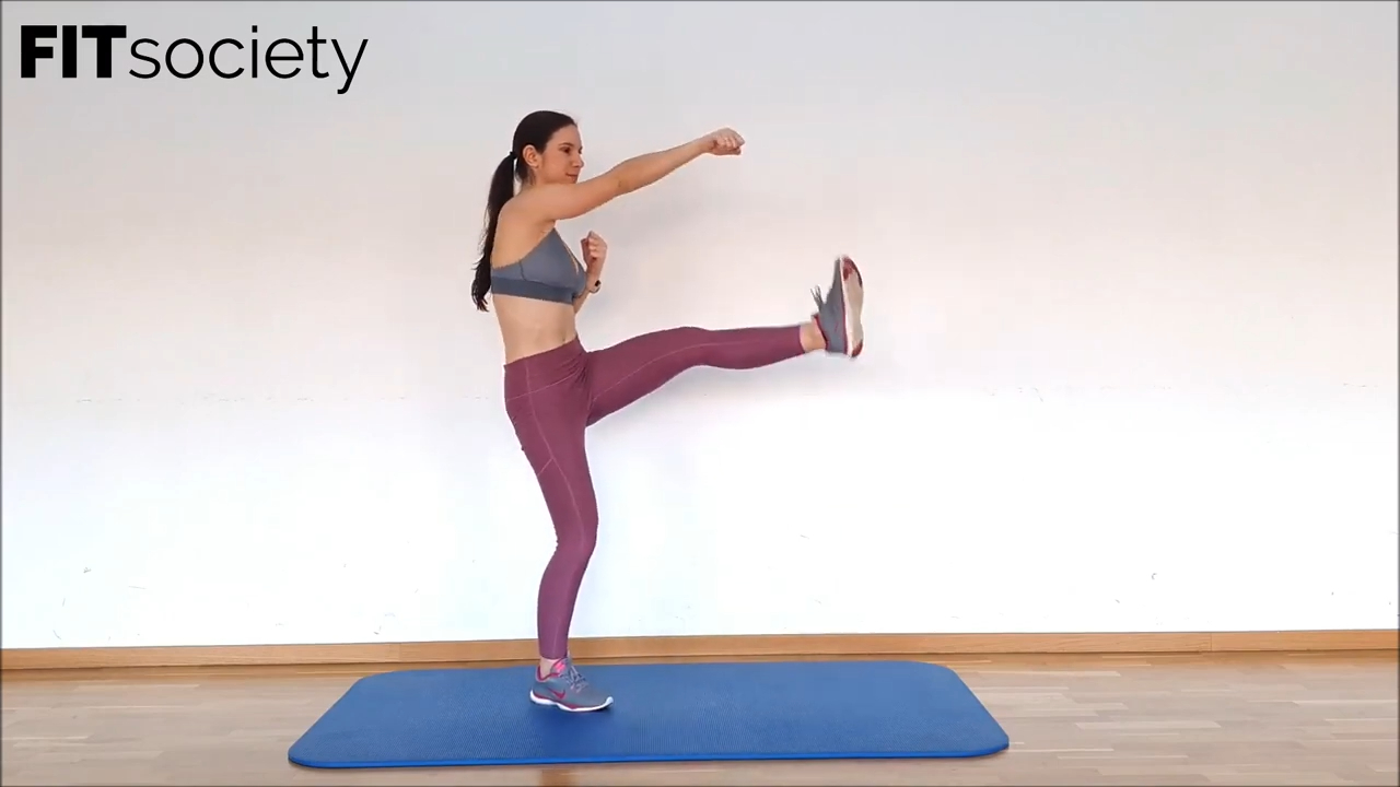 Boxing + Front Kick