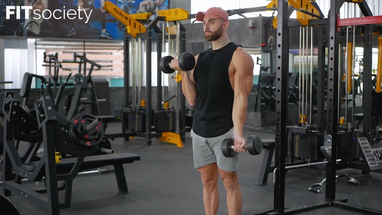 Dumbbell Alternating Curls