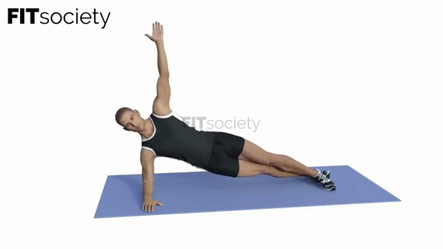 Side Plank Hip Lift