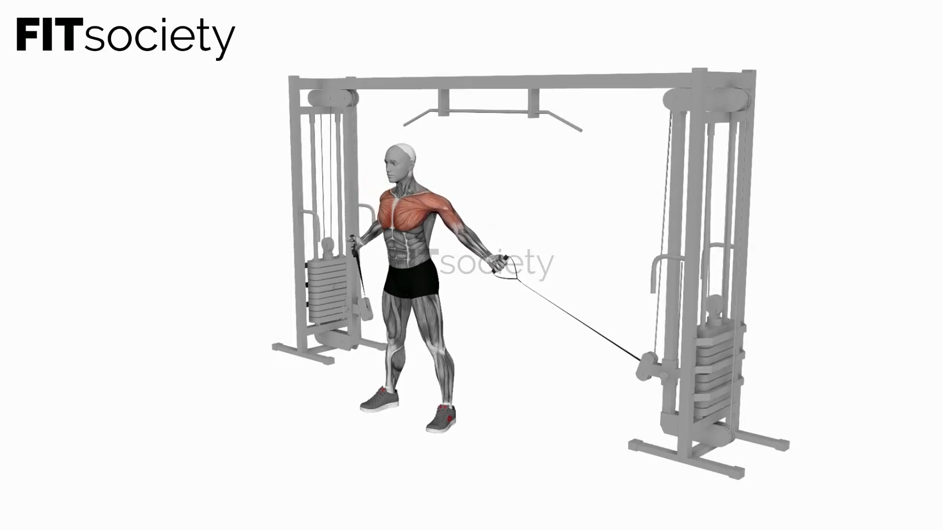 Cable Upper Chest Crossovers